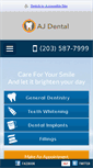 Mobile Screenshot of ajdentalgroup.com